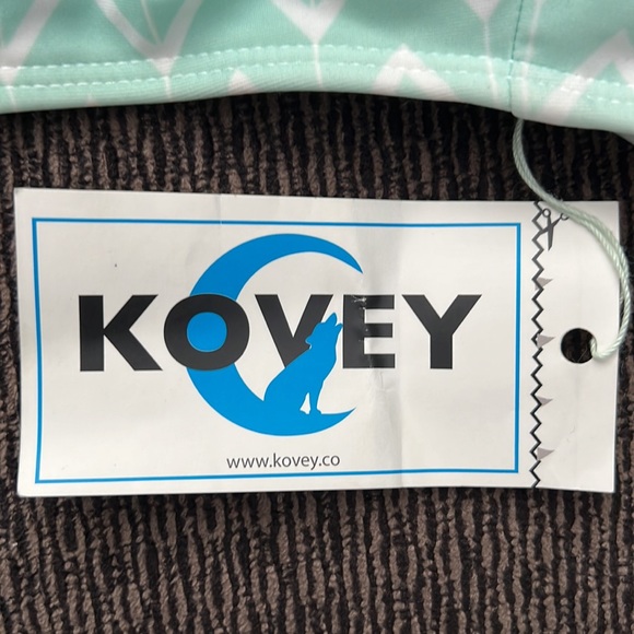 Kovey Swell Mint Ombre Bikini Top Size M - NWT! - Picture 6 of 12